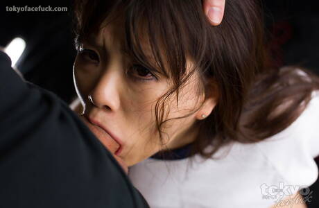 Tokyo Face Fuck are proud to present you with a xxx photos featuring Arisaka Mio in work with wet lips on dick